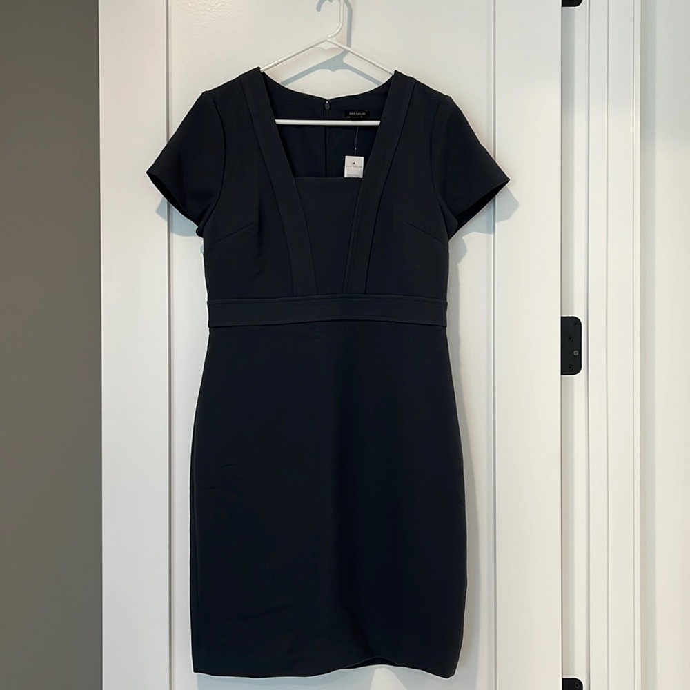 NWT Dark Green/Blue Dress - Picture 2 of 6